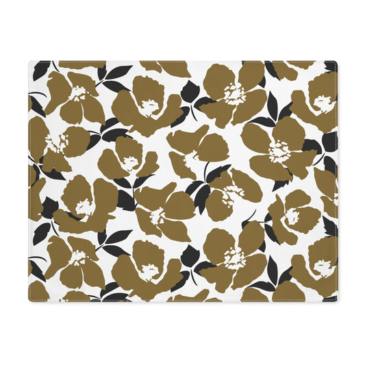 Placemat | Black & Gold | Poppy
