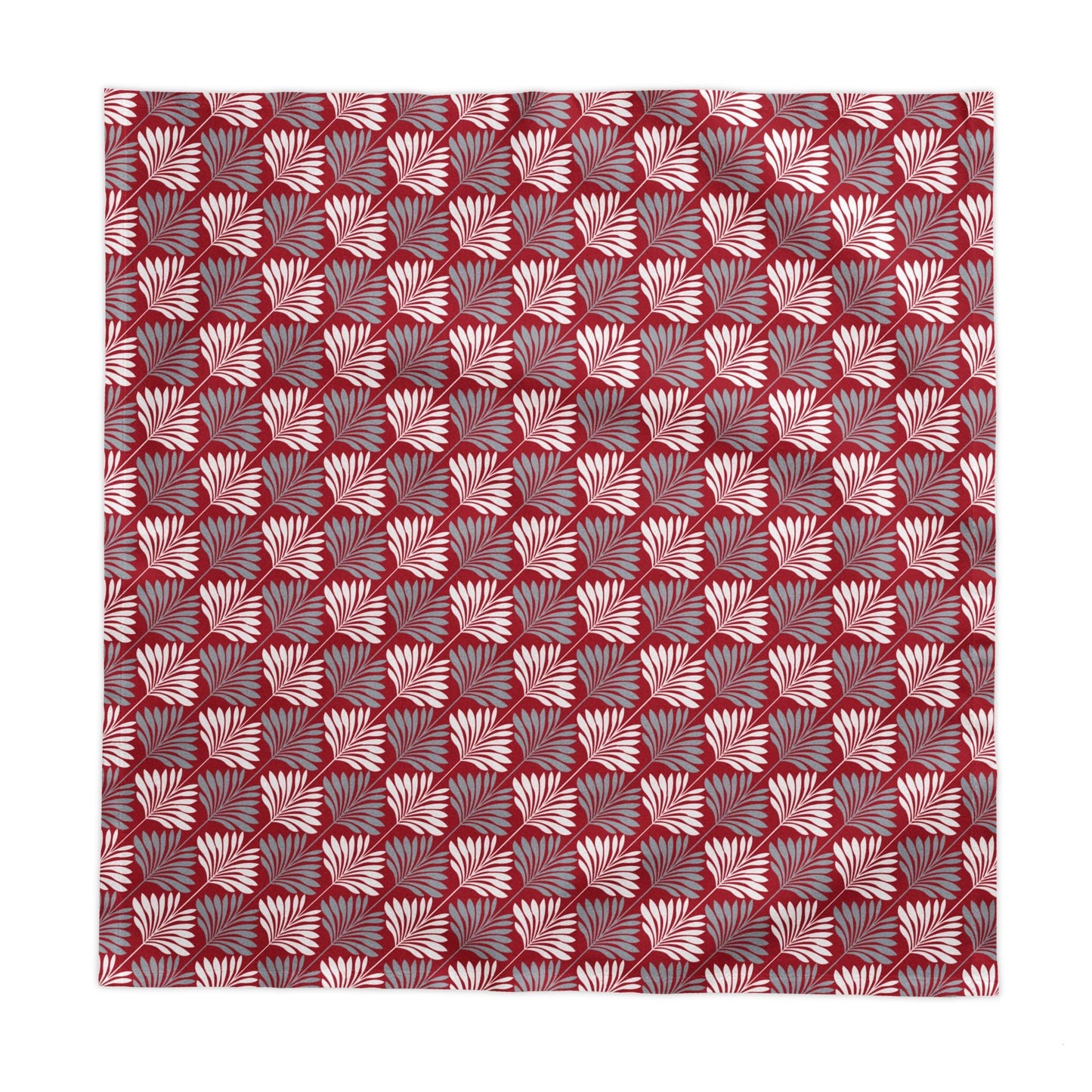 Tablecloth | Red & Gray | Deco