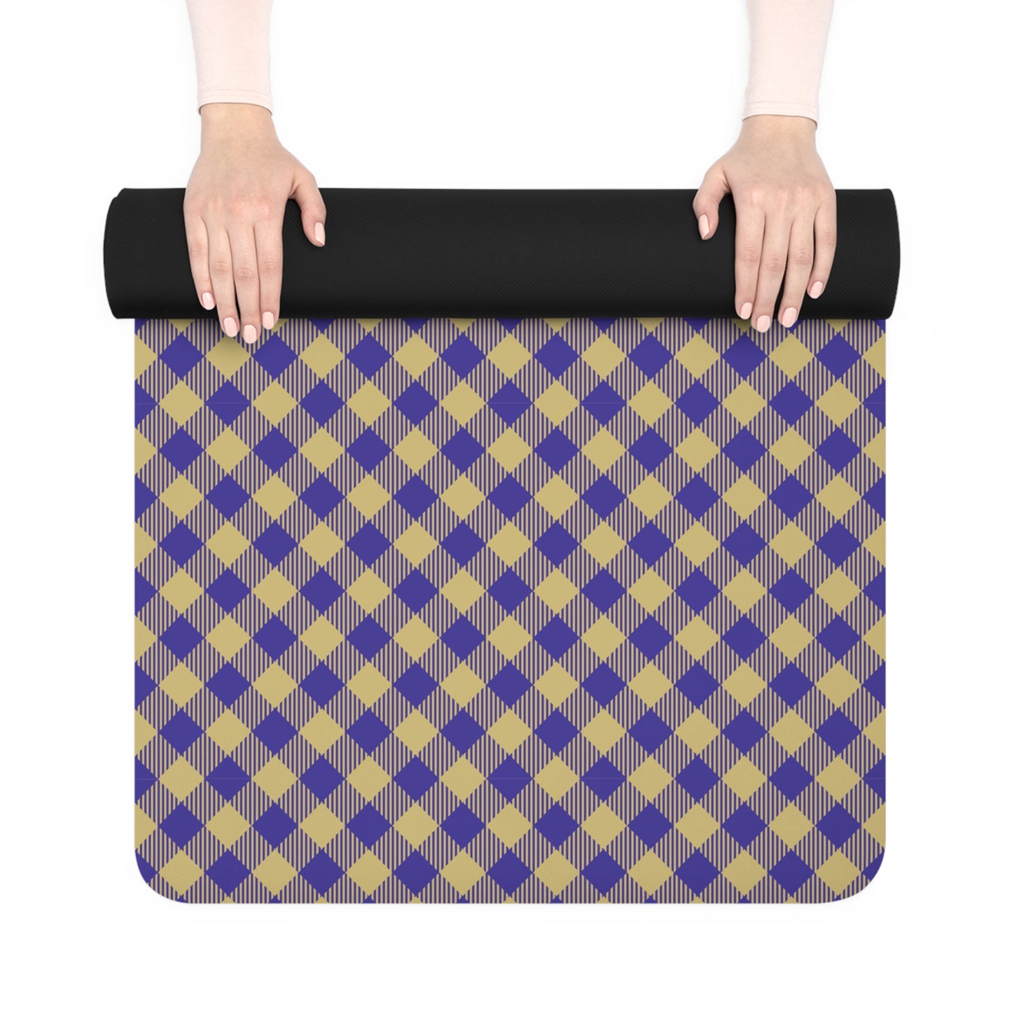 Yoga Mat | Harrisonburg, Virginia | Gingham