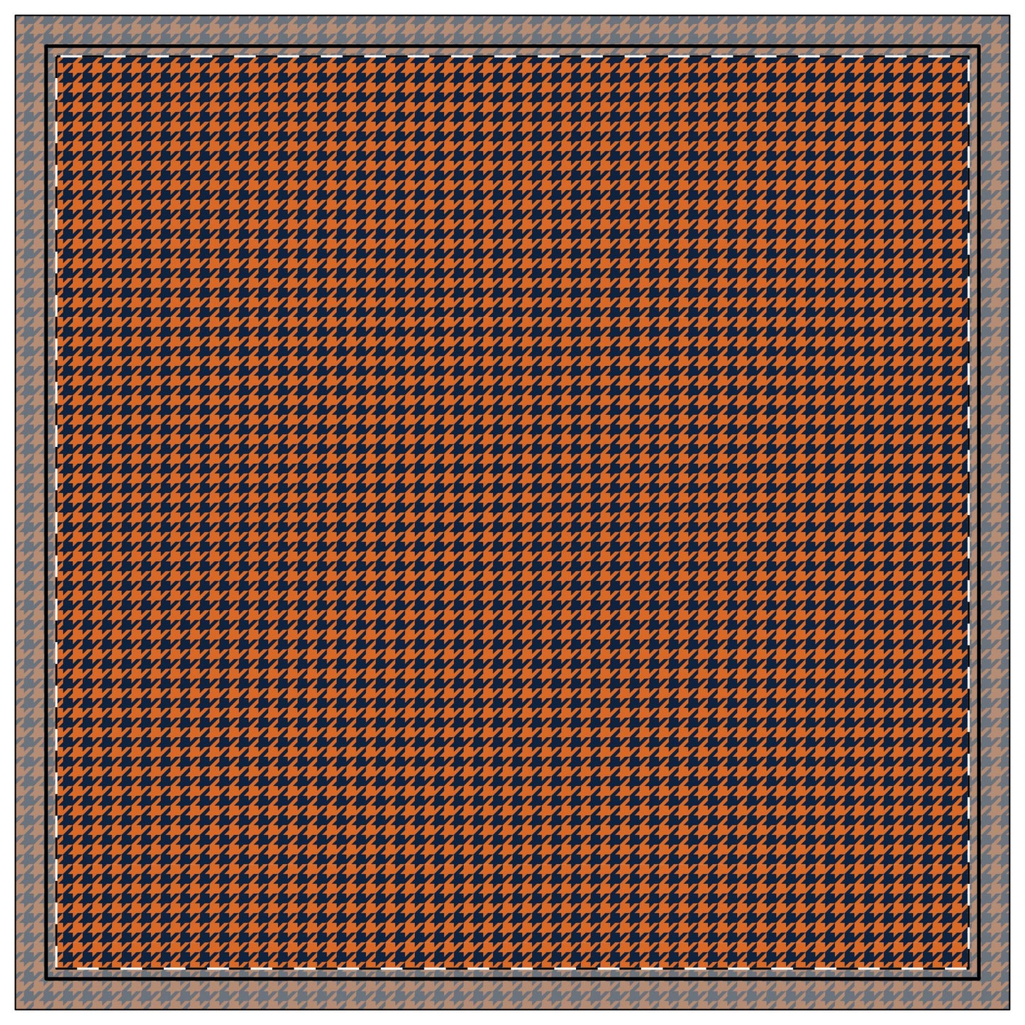 Napkin 4-set | Auburn, Alabama | Houndstooth