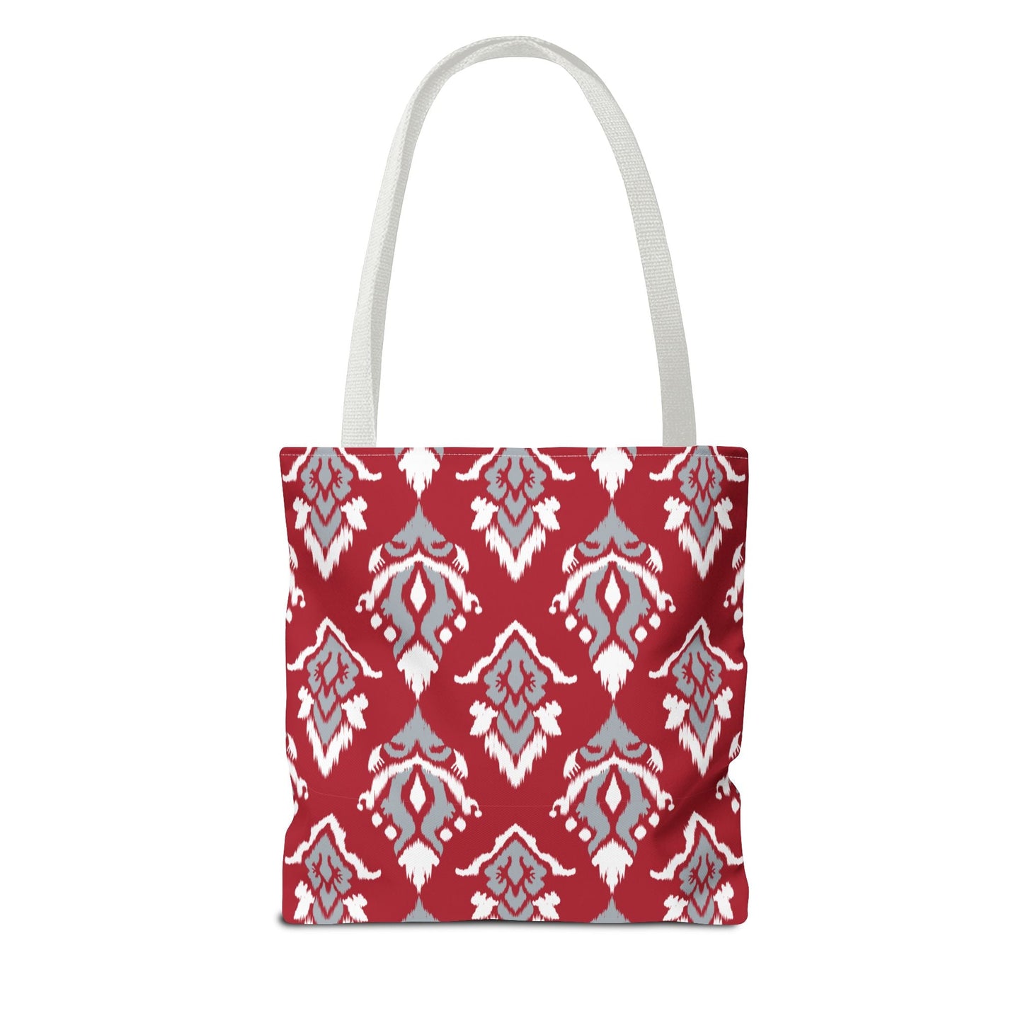 Totes | Red & Gray | Ikat