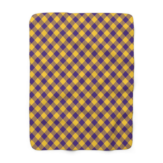 Sherpa Blanket | Baton Rouge, Louisiana | Gingham
