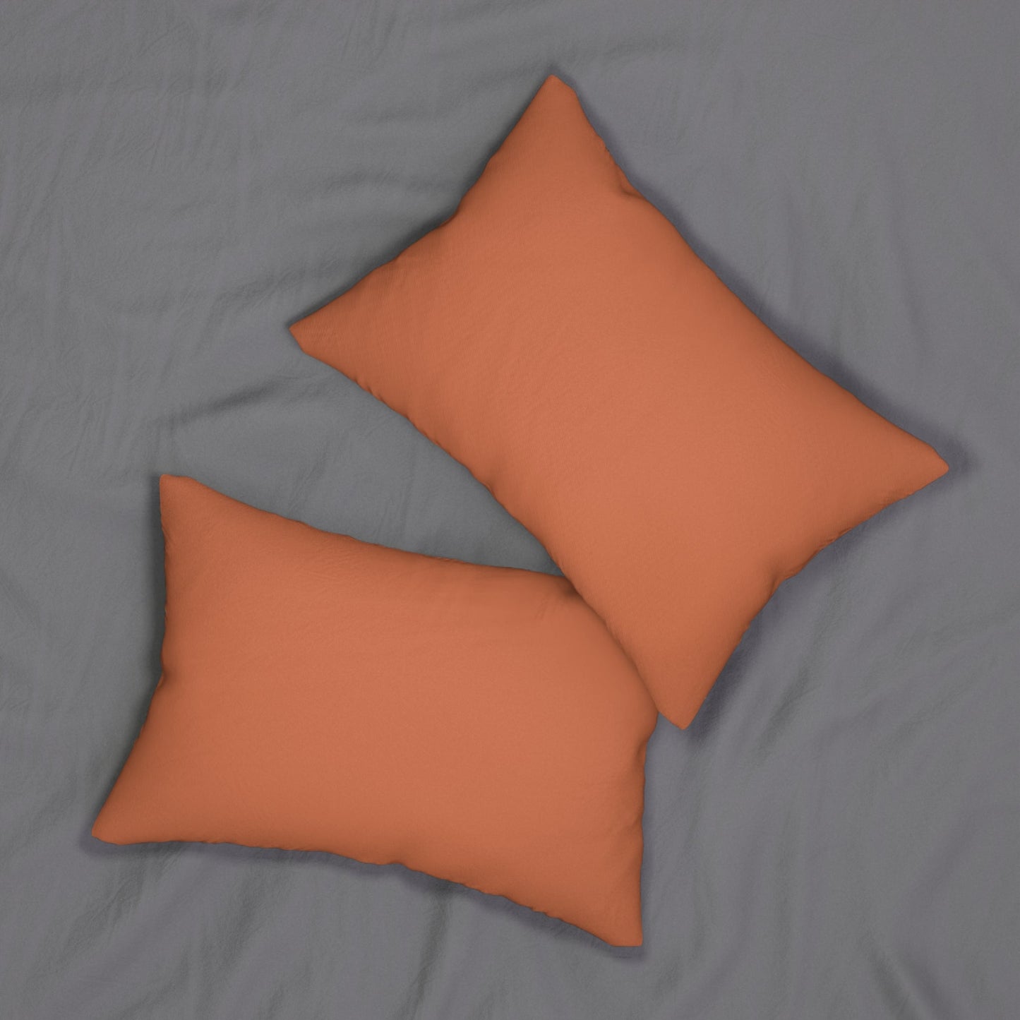 Pillow | Dark Orange & White | Light