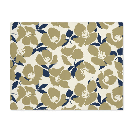 Placemat | Blue & Gold | Poppy