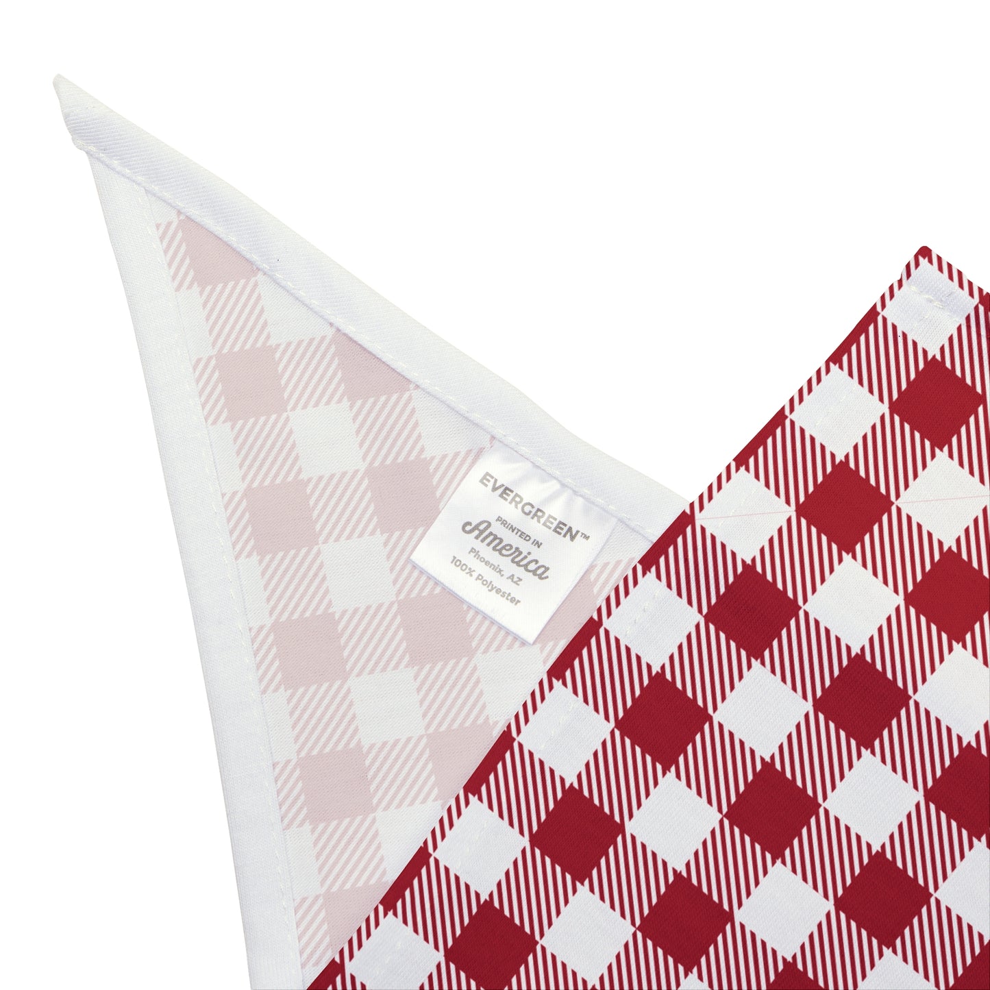 Pet Bandana | Bloomington, Indiana | Gingham