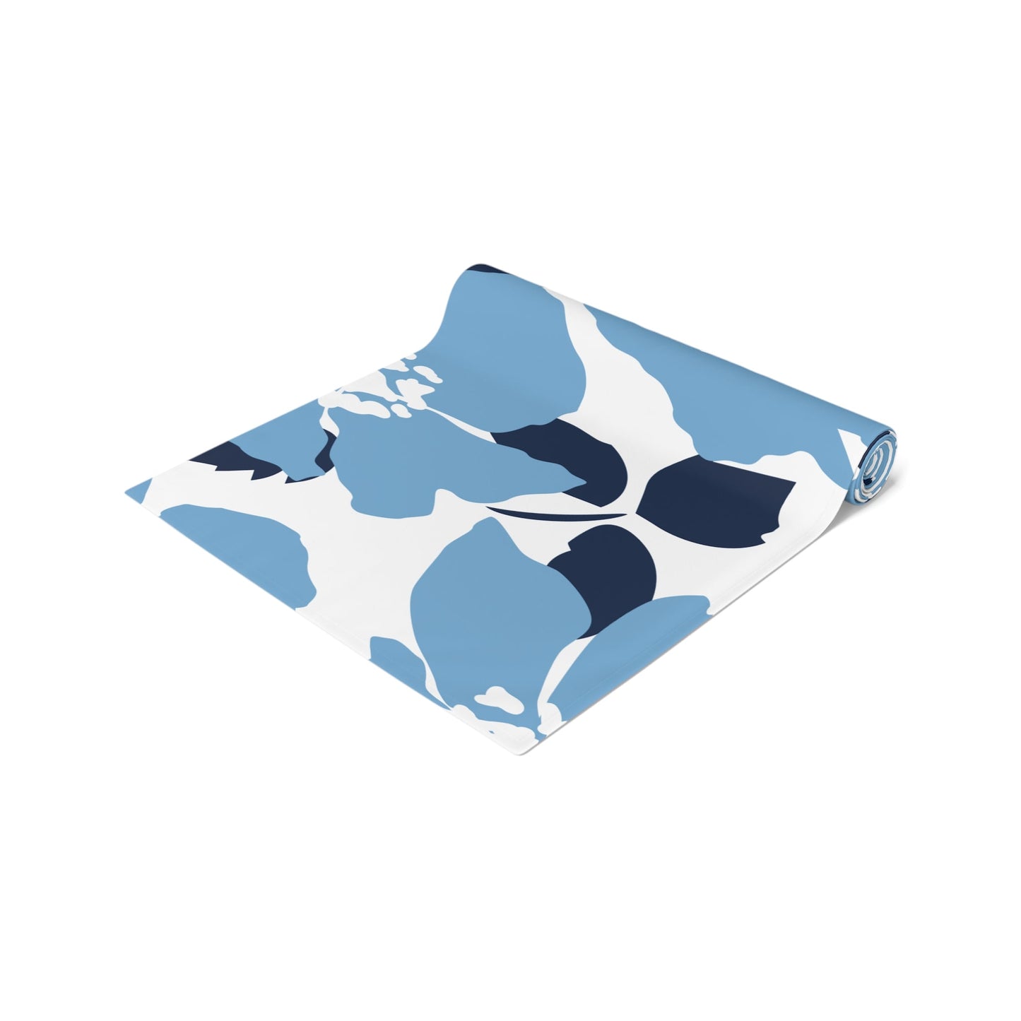 Table Runner | Light Blue & White | Poppy