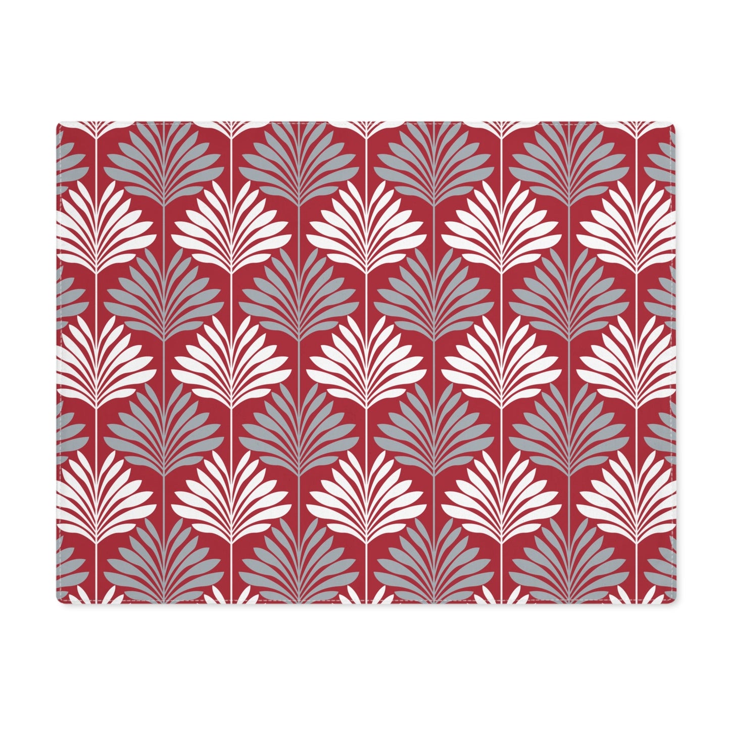 Placemat | Red & Gray | Deco
