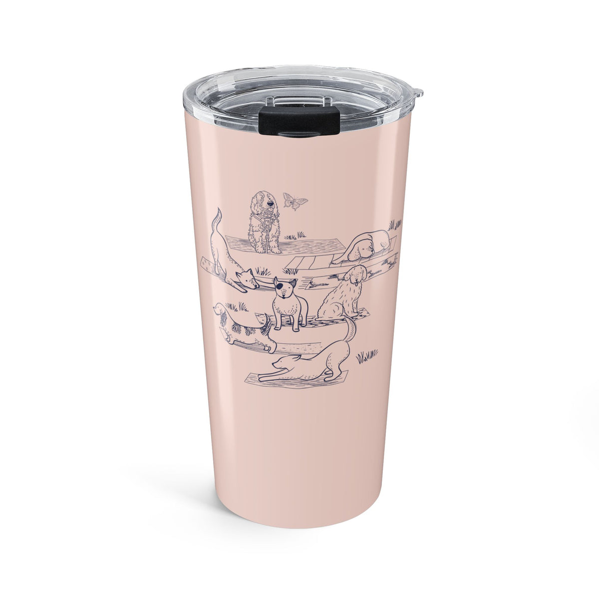 NYP 20oz Tumbler | Dog Yoga