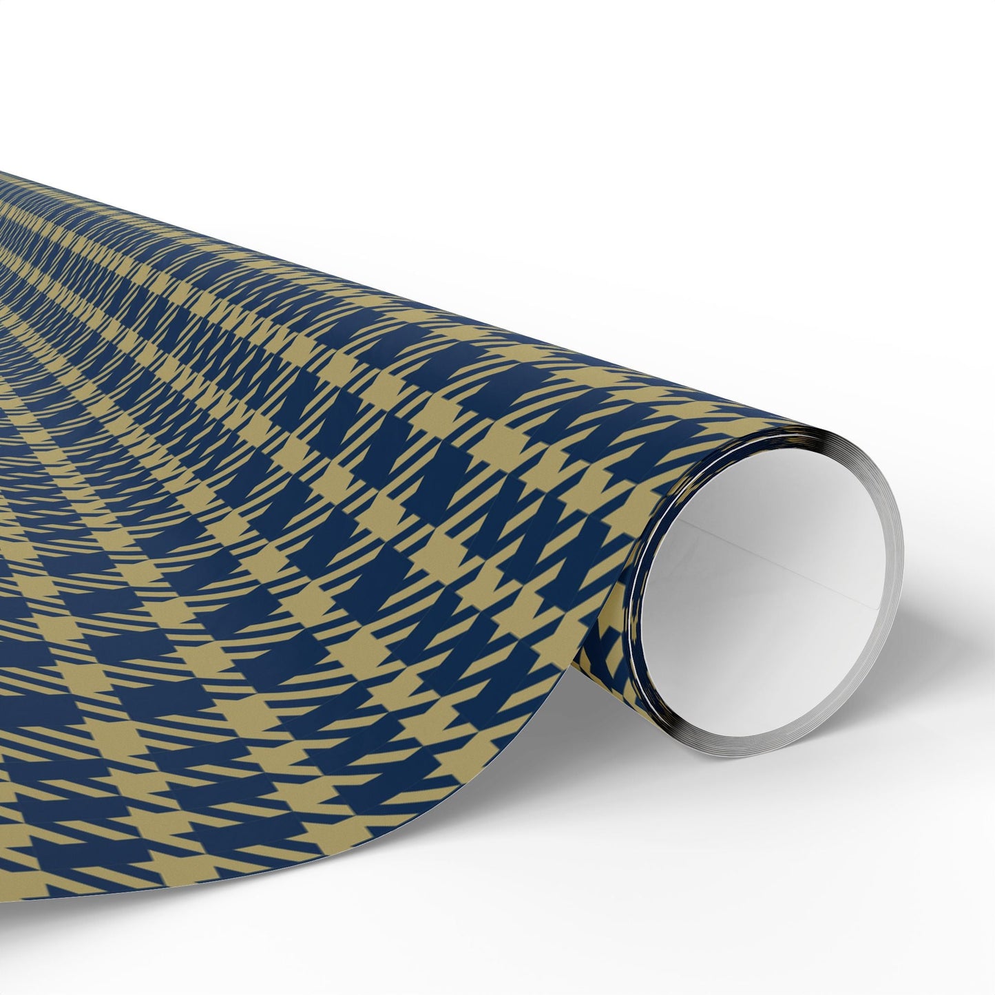 Gift Wrap | Blue & Gold | Tweed