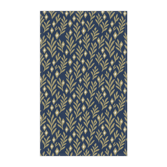 Tea Towels | Blue & Gold | Laurel