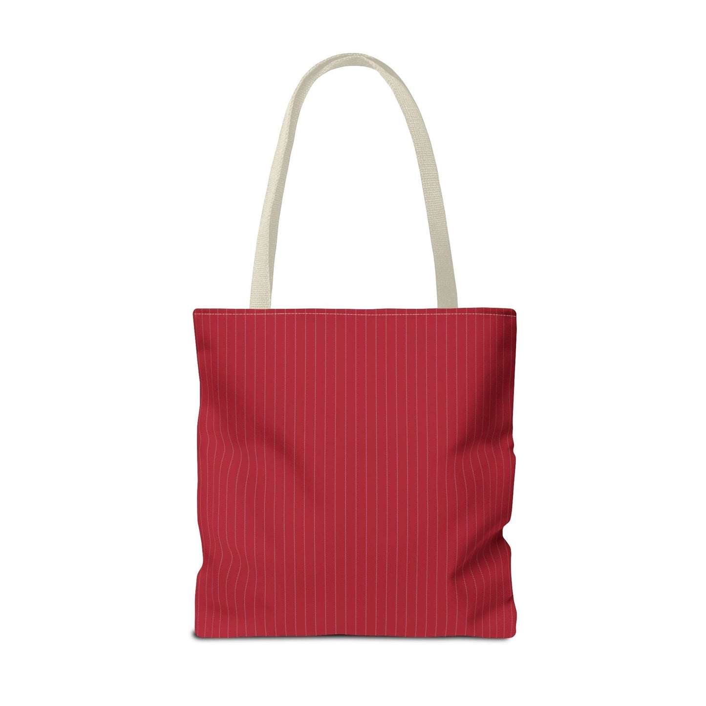 Totes | Red & Gray | Pinstripe