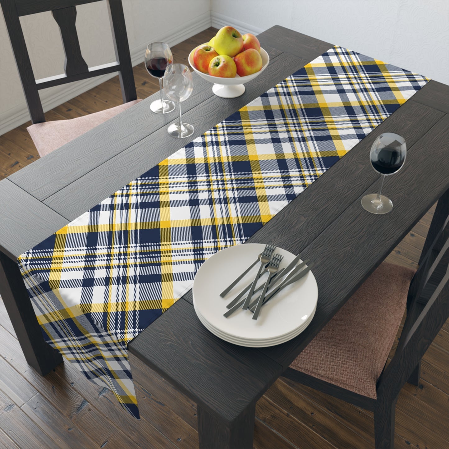 Table Runner | Ann Arbor, Michigan | Tartan