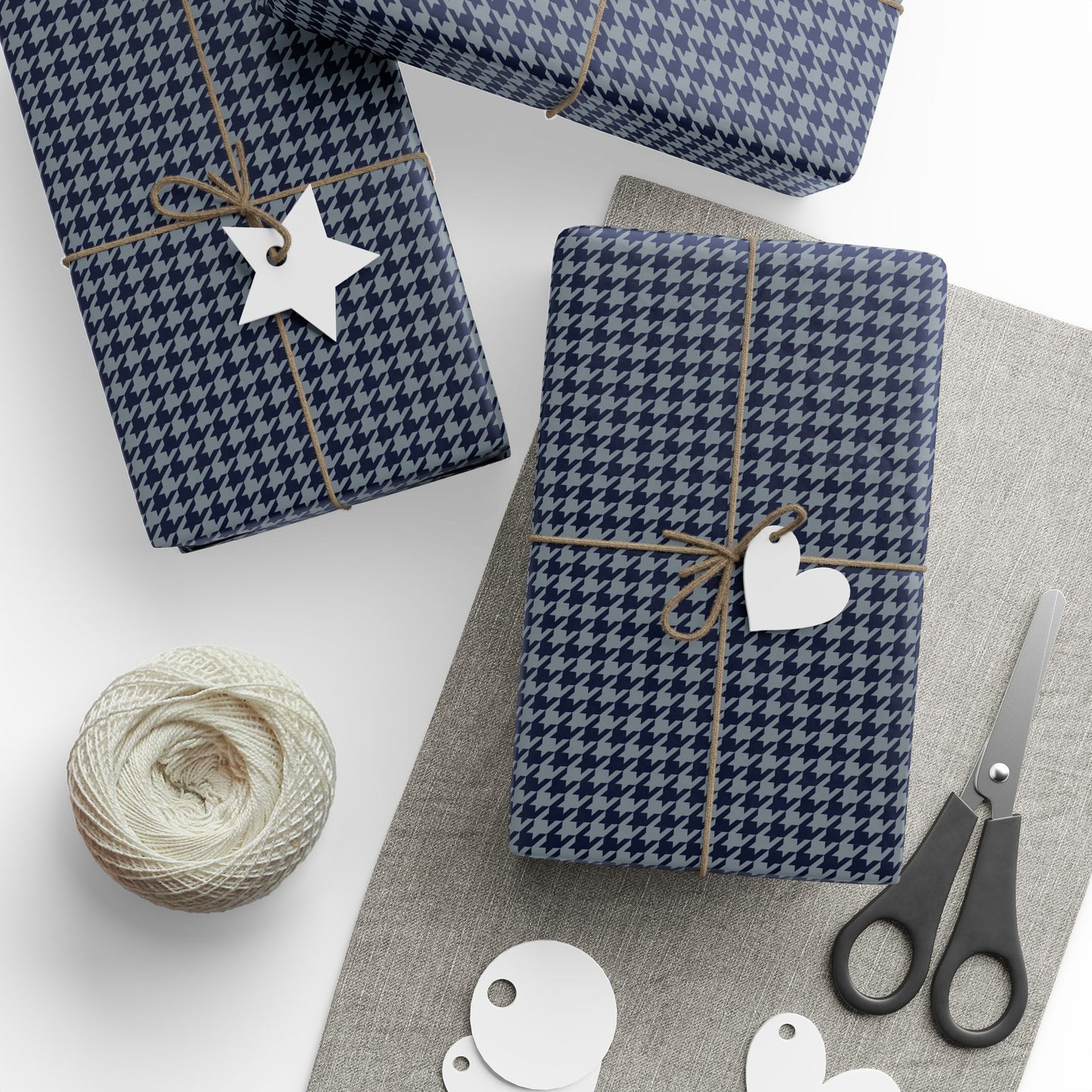 Gift Wrap | Storrs, Connecticut | Houndstooth