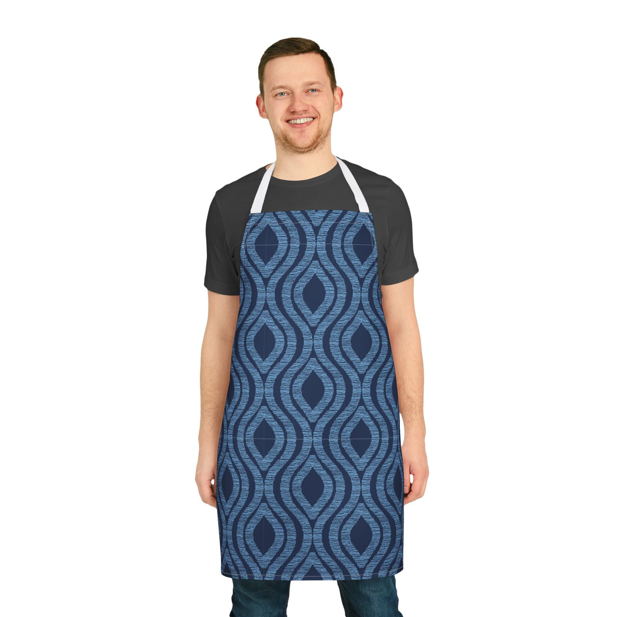 Apron | Light Blue & White | Ogee