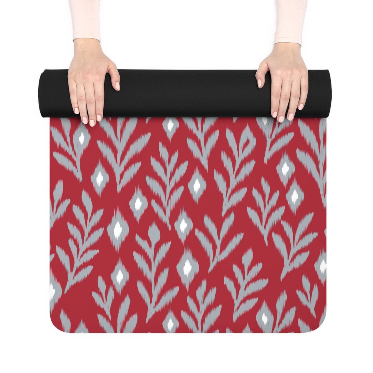 Yoga Mat | Red & Gray | Laurel