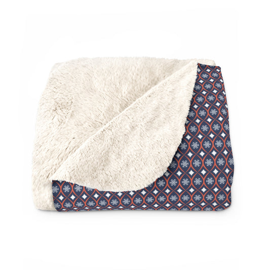 Sherpa Fleece Blanket | Charlottesville, Virginia | Snow
