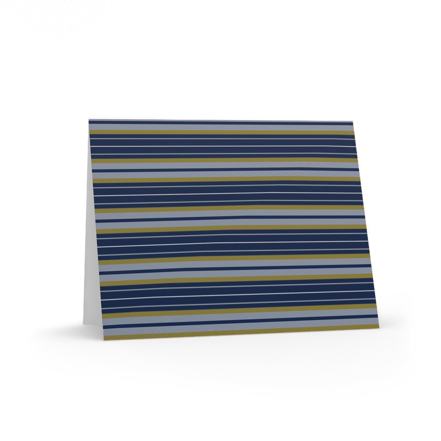 Notecards | Yellow & Blue | Stripe