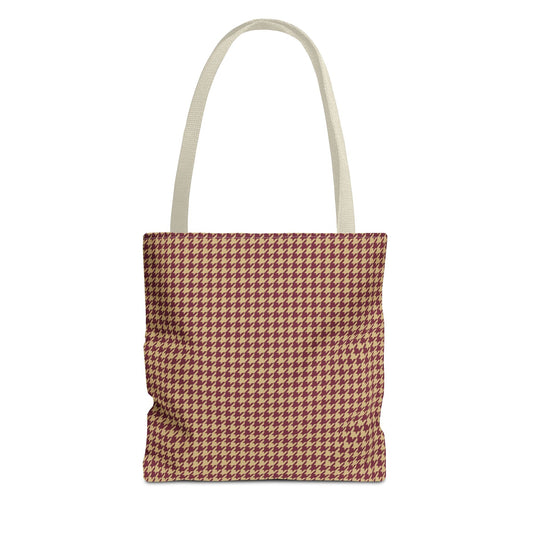Totes | Maroon & Gold | Houndstooth