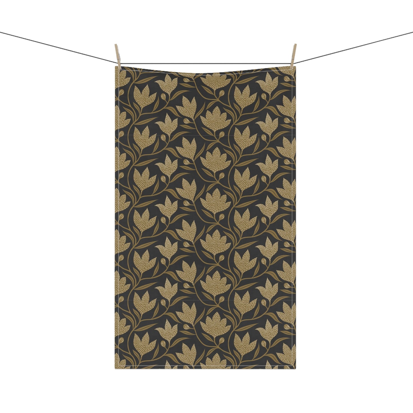 Tea Towel | Black & Gold | Magnolia