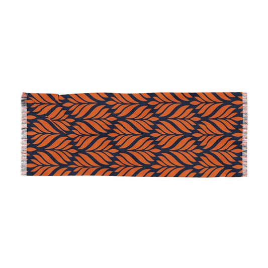 Scarf | Orange & Blue | Palm