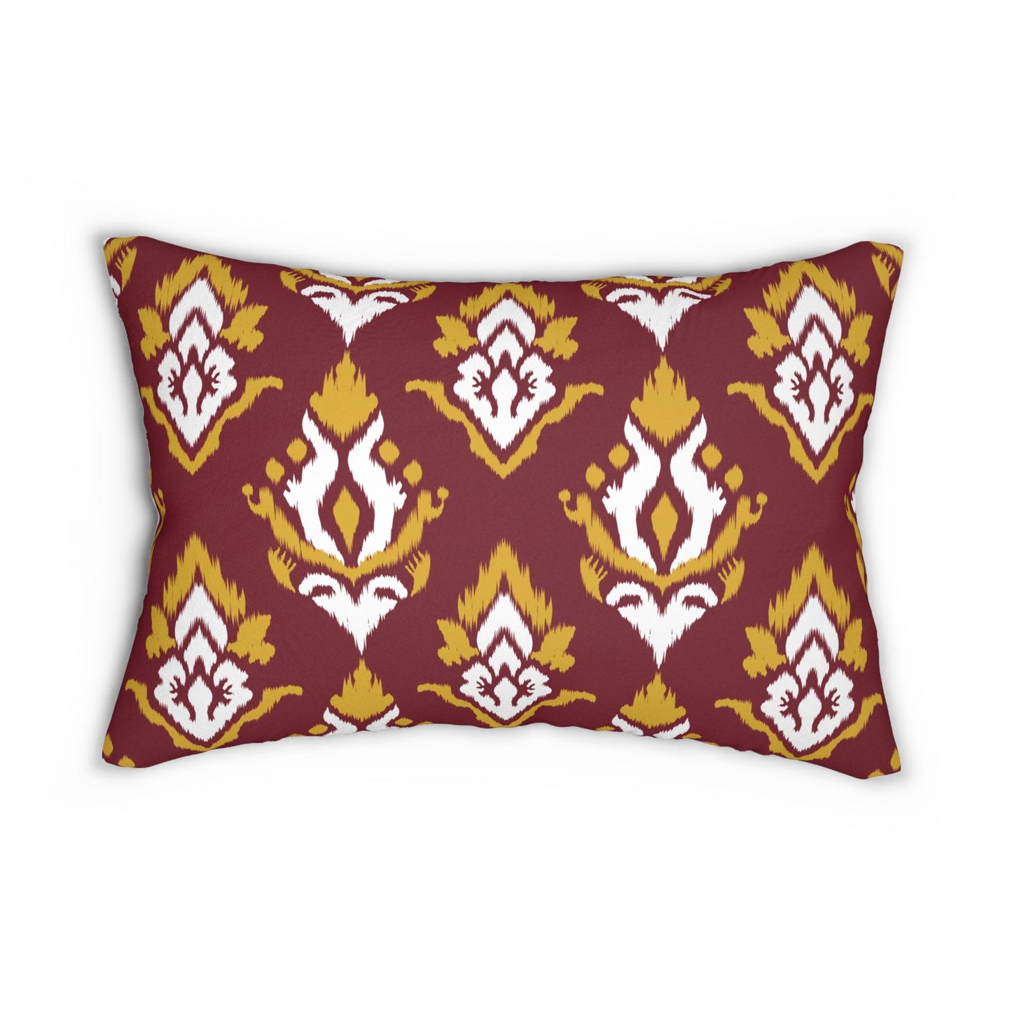 Pillow | Red & Yellow | Ikat