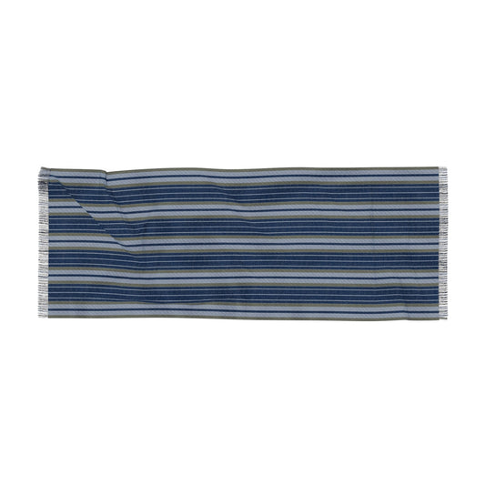 Scarf | Blue & Gold | Stripe
