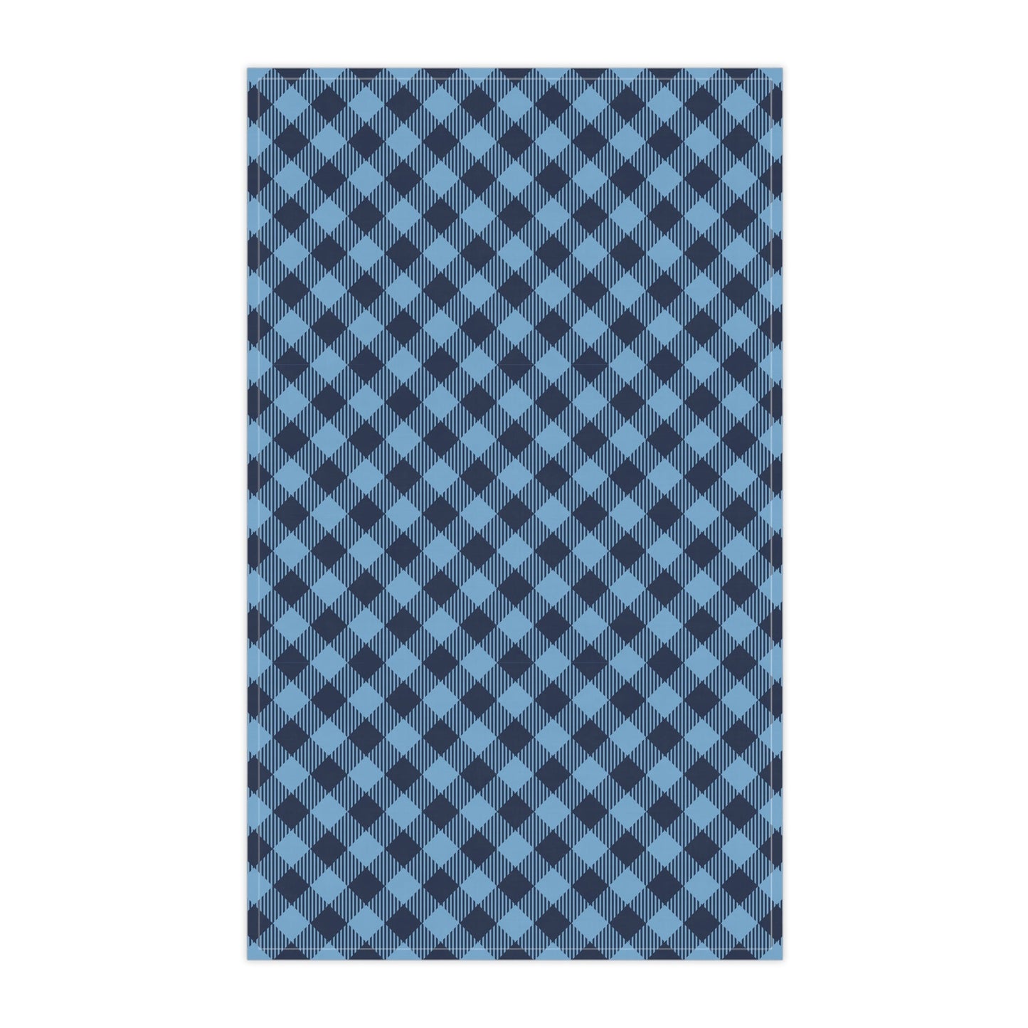 Tea Towels | Light Blue & White | Gingham