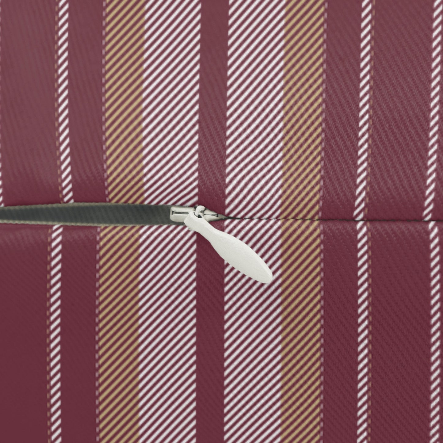 Pillow | Maroon & Gold | Stripe