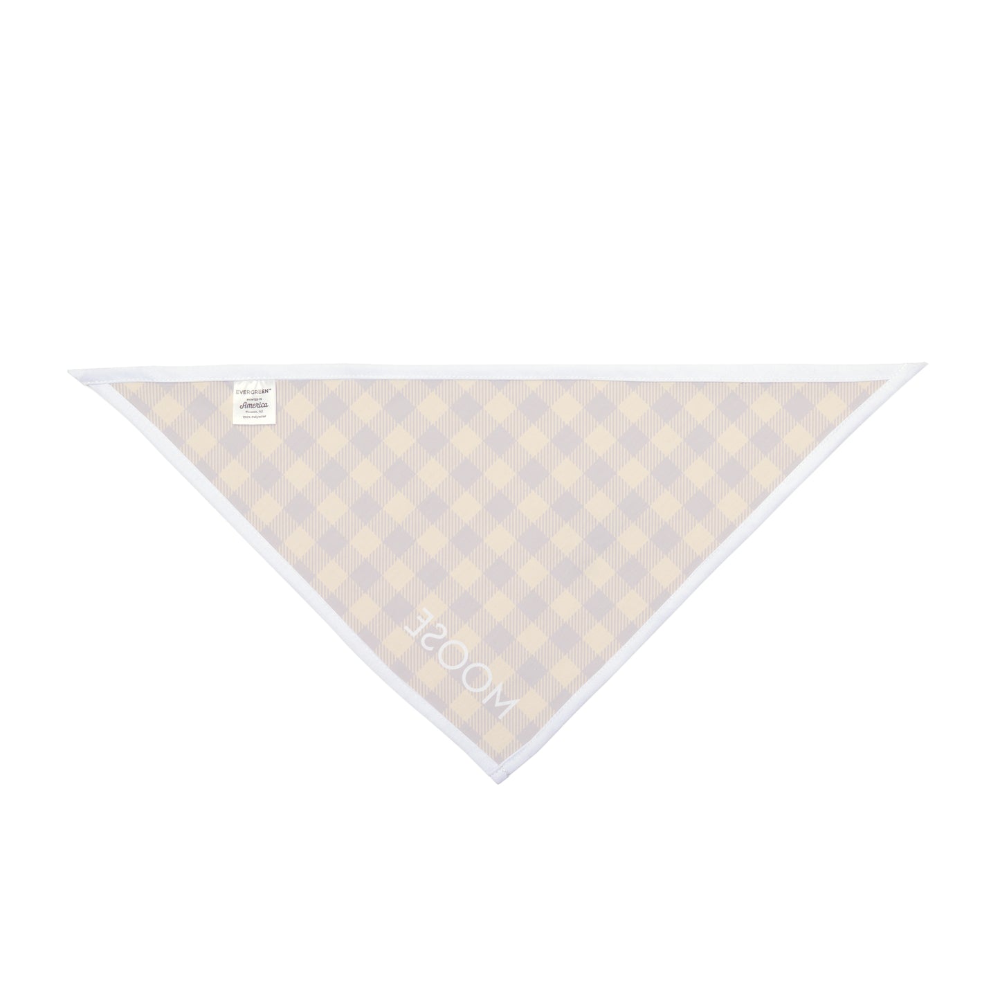Pet Bandana- Personalized | Red & Yellow | Gingham