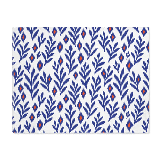 Placemat | Bright Blue & Orange | Laurel