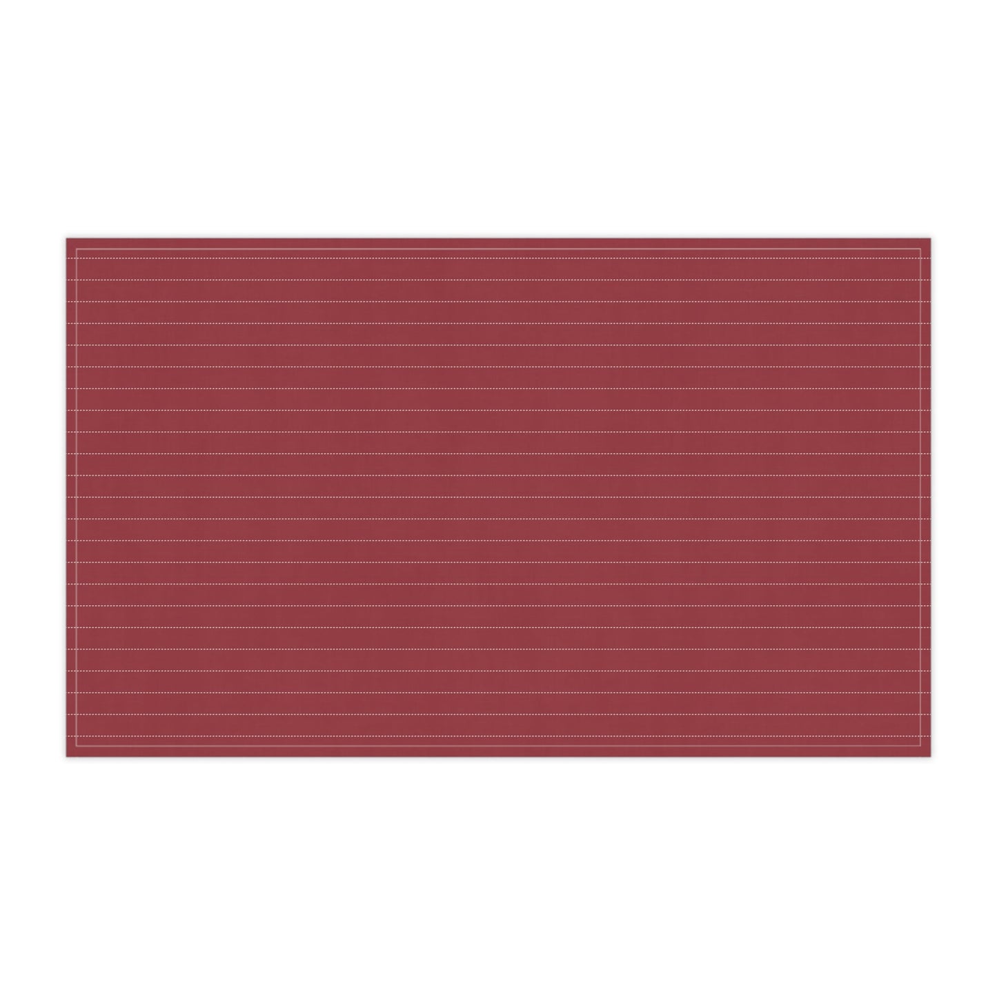 Tea Towels | Maroon & White | Pinstripe