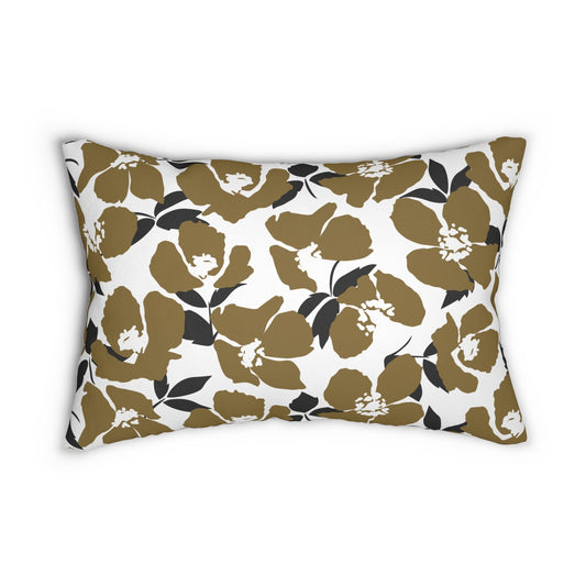 Pillow | Black & Gold | Poppy