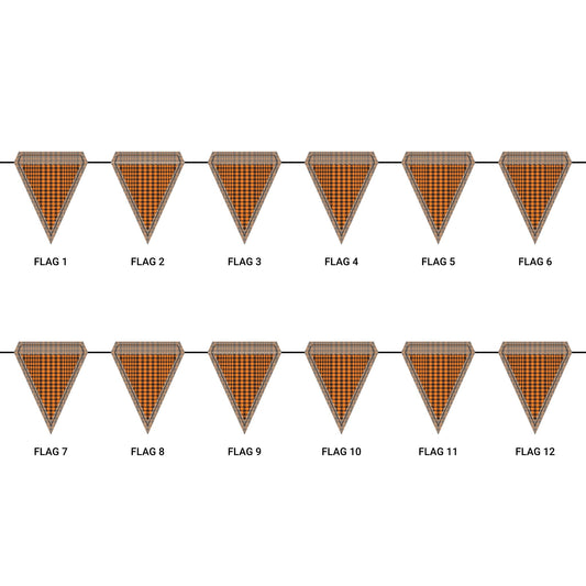 Flag Garland | Princeton, New Jersey | Tweed