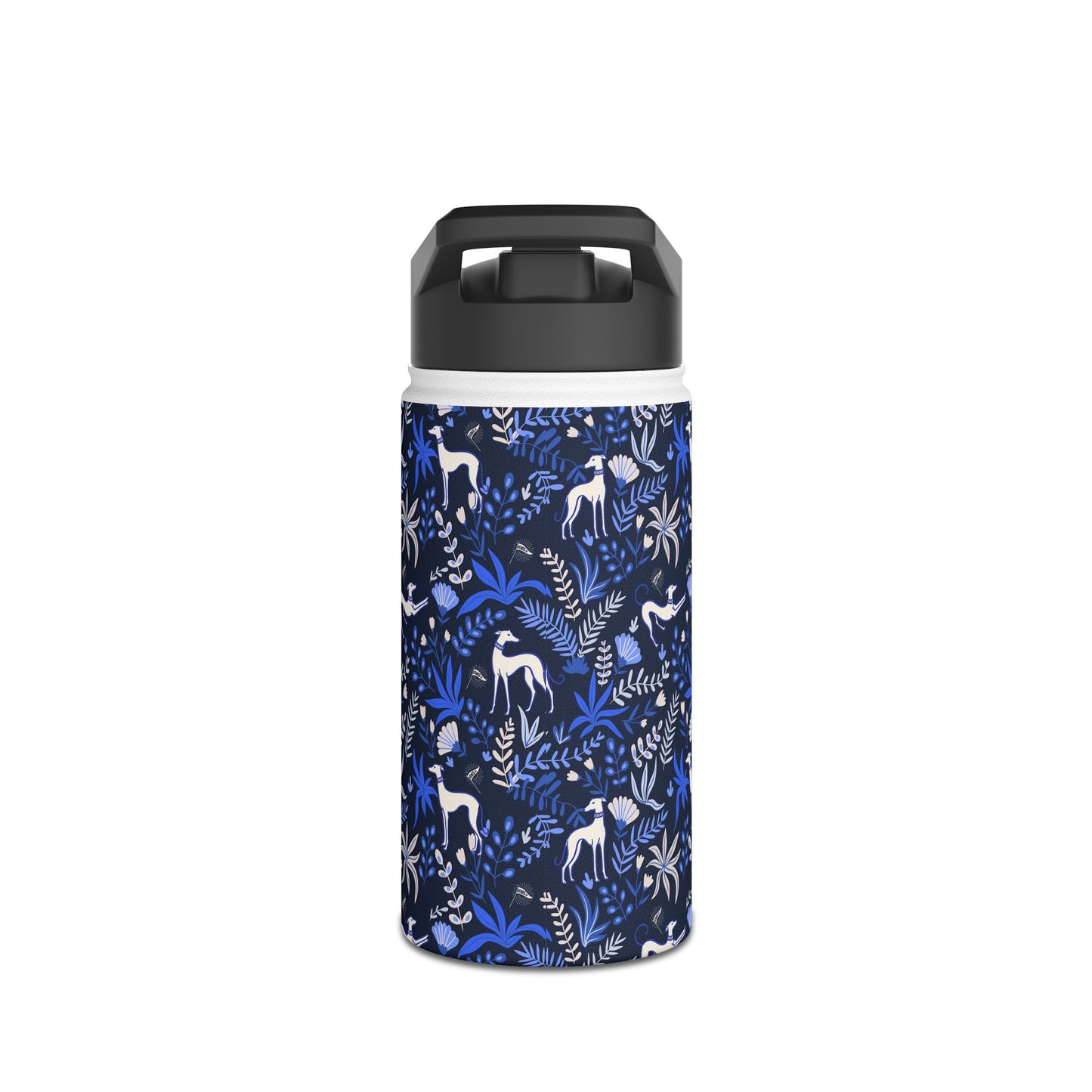 Insulated Water Bottle | Greyhounds | Blue Fern