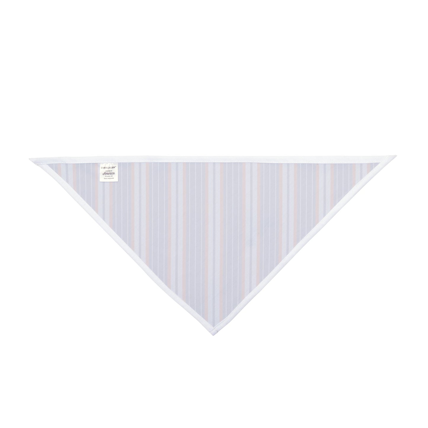 Pet Bandana | Bright Blue & Orange | Stripe