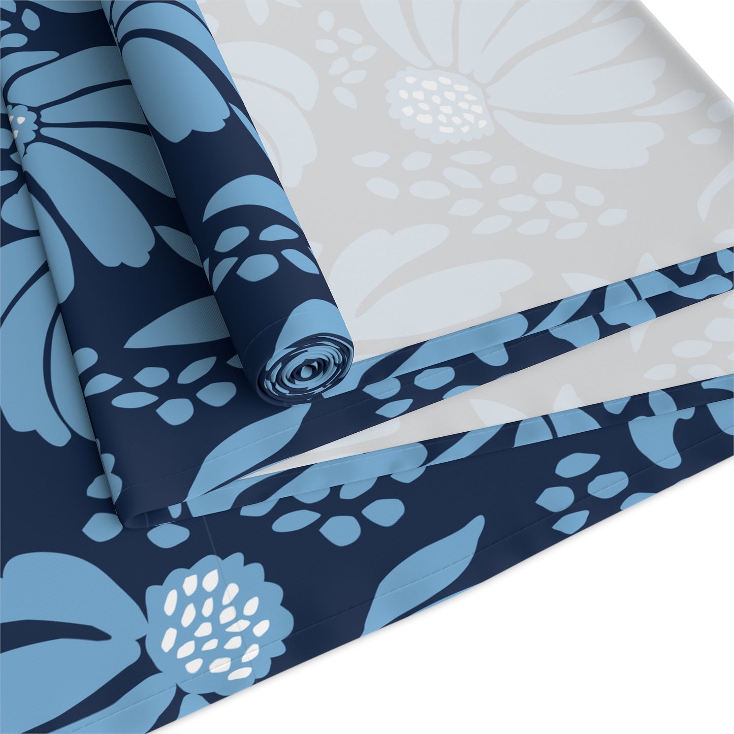 Table Runner | Light Blue & White | Bellis