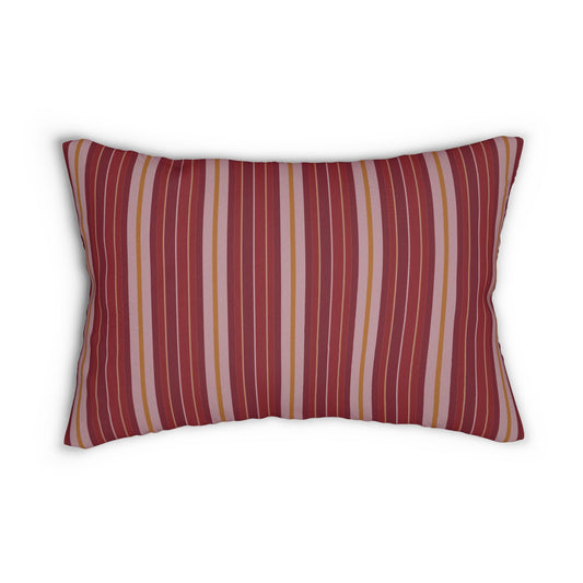 Pillow | Red & Yellow | Stripe