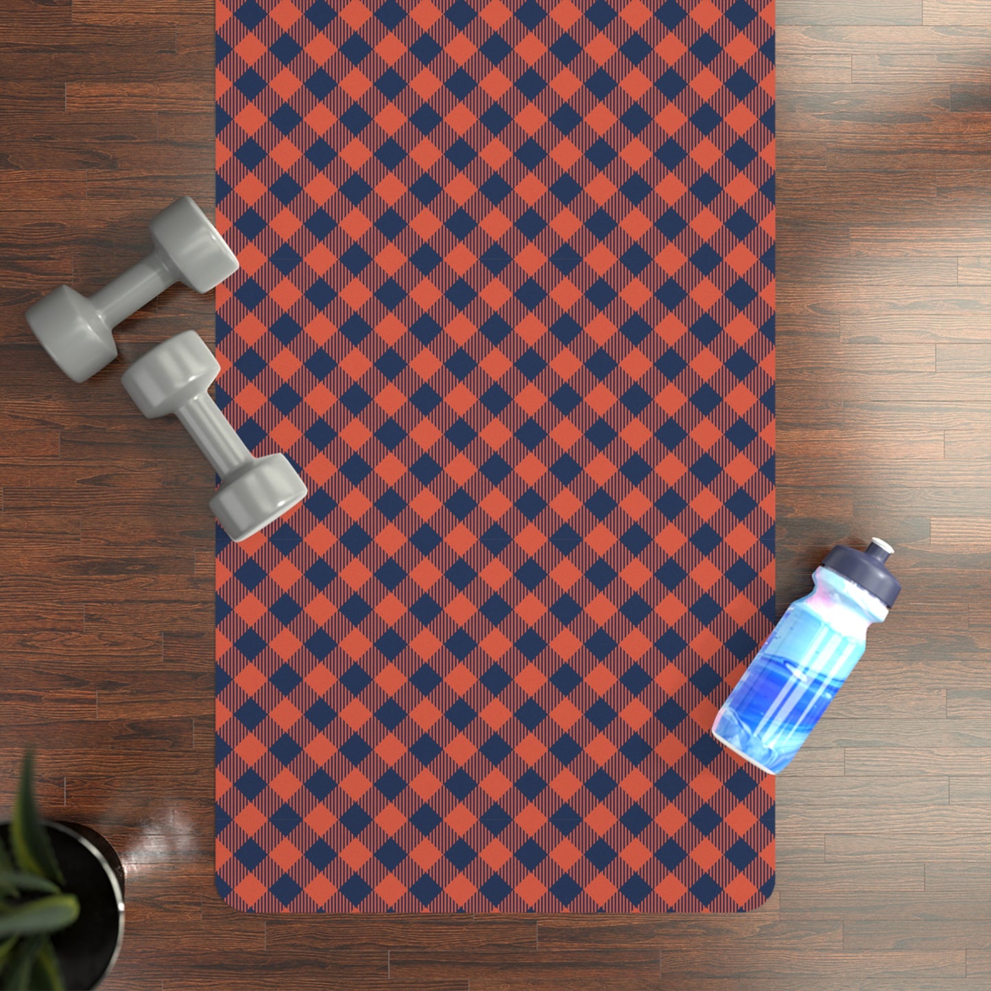 Yoga Mat | Charlottesville, VA | Gingham