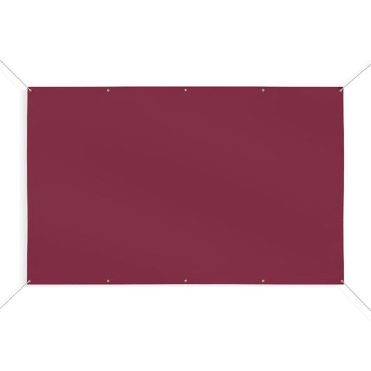 Banner | Maroon & Orange | Dark