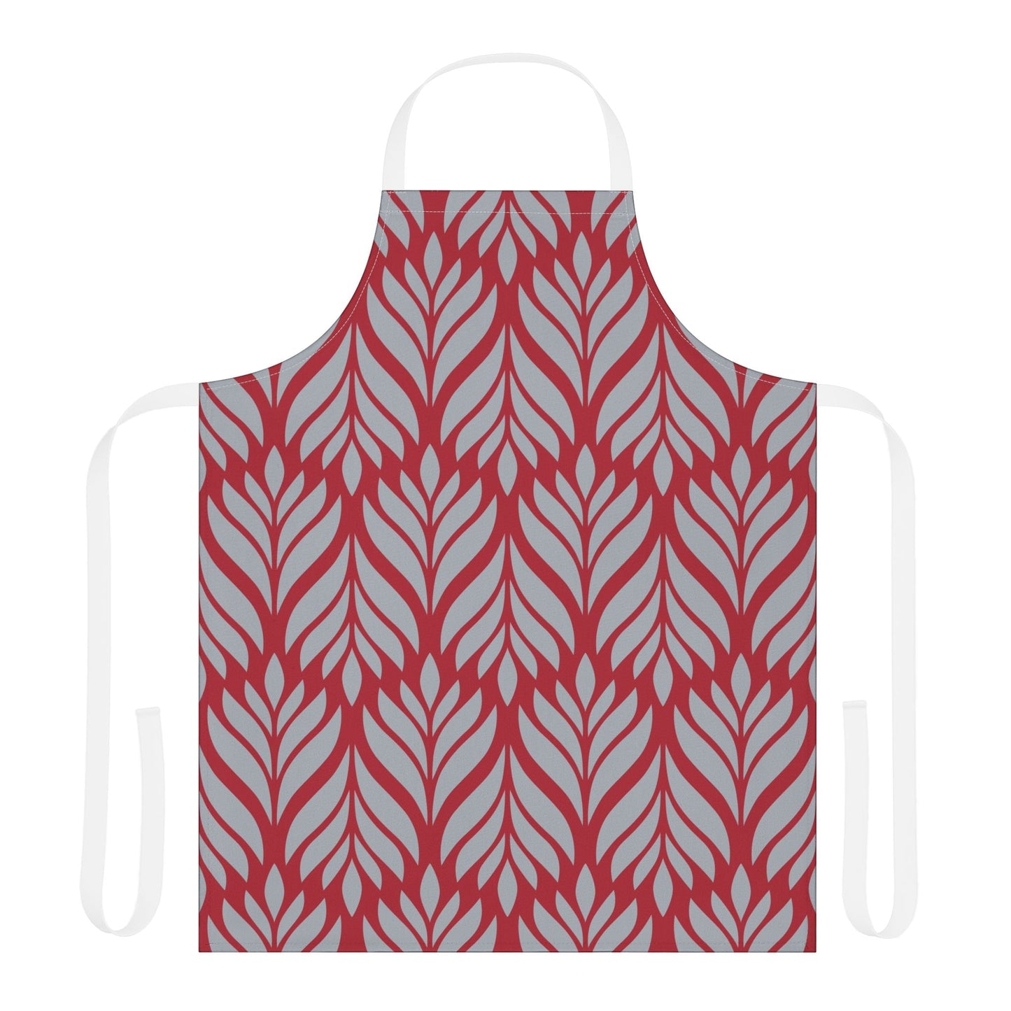 Apron | Red & Gray | Palm