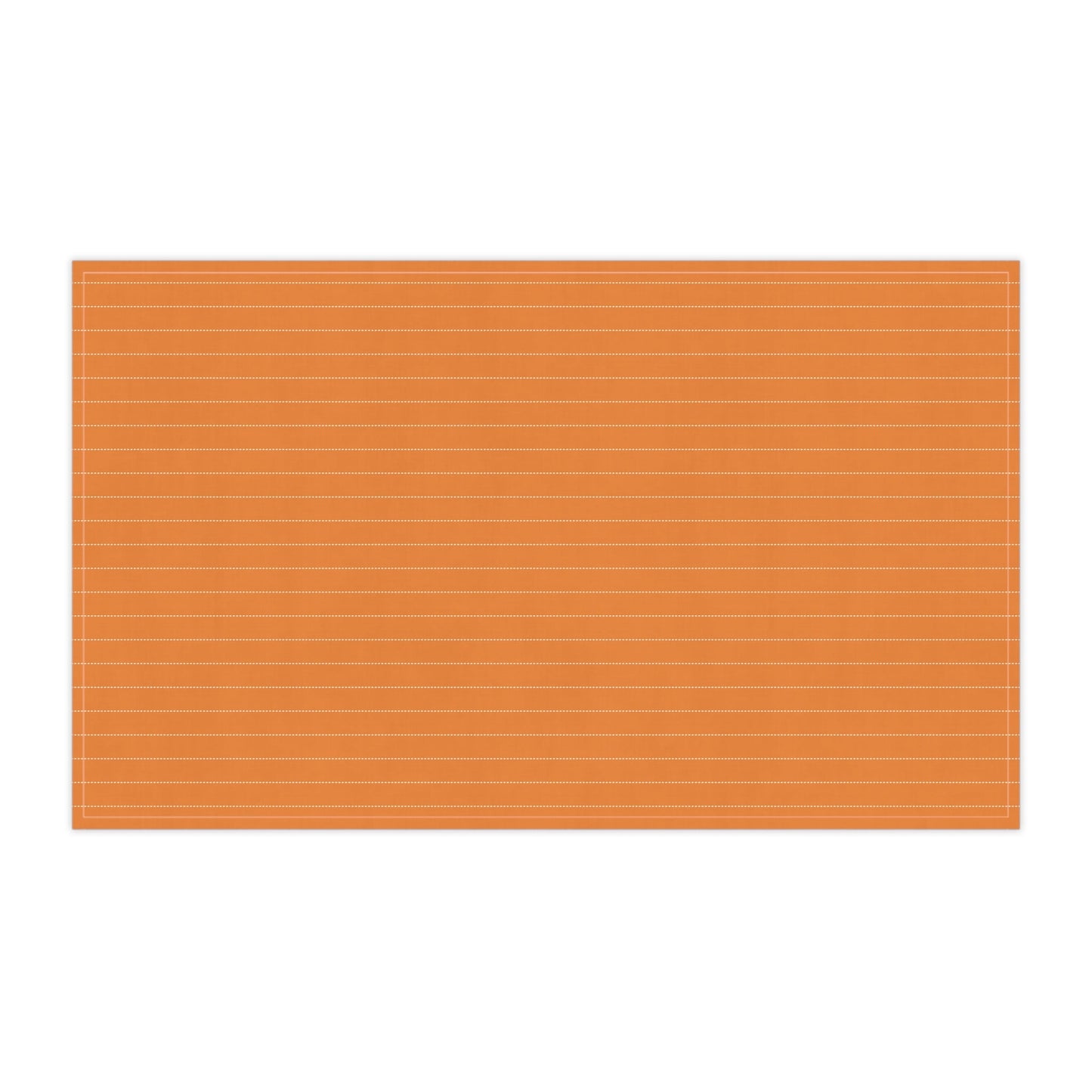 Tea Towels | Orange & White | Pinstripe