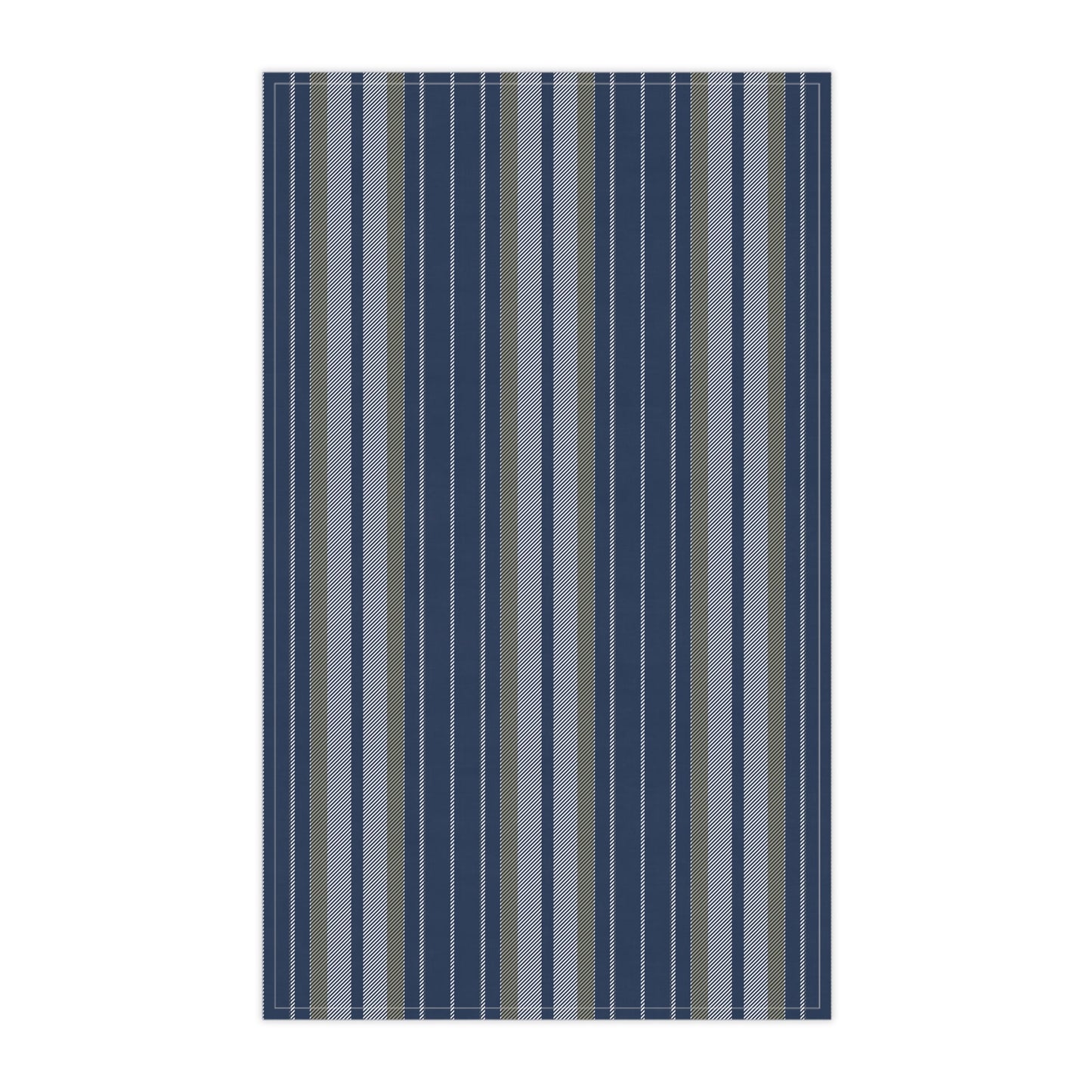 Tea Towels | Blue & Gold | Stripe