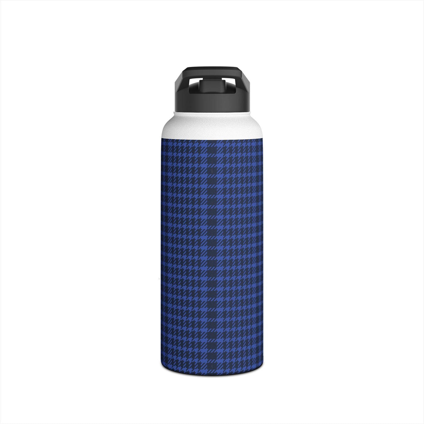 Insulated Water Bottle | Greyhounds | Blue Tartan