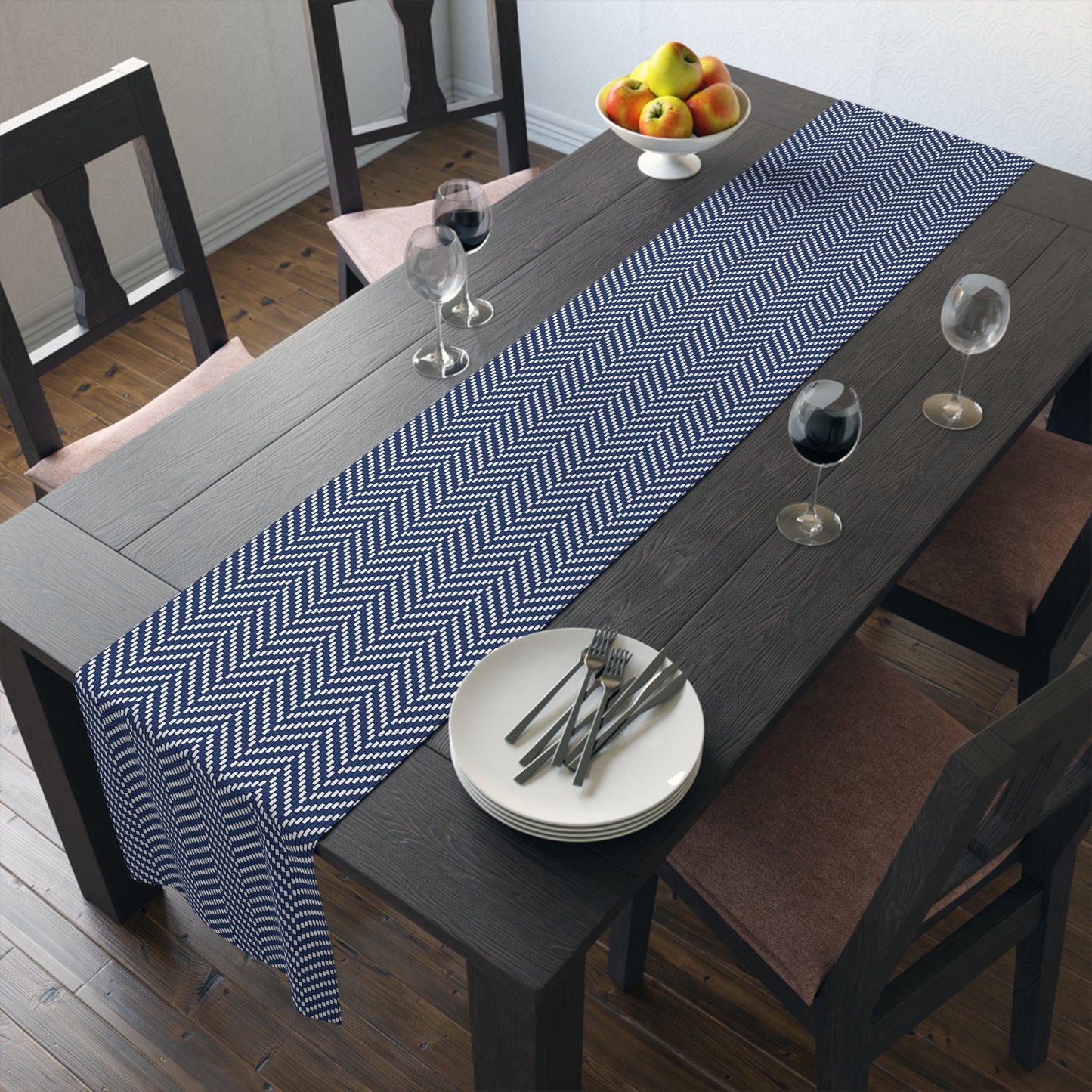 Table Runner | State College, Pennsylvania | Herringbone