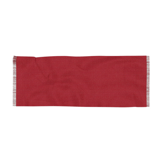 Scarf | Red & Black | Pinstripe