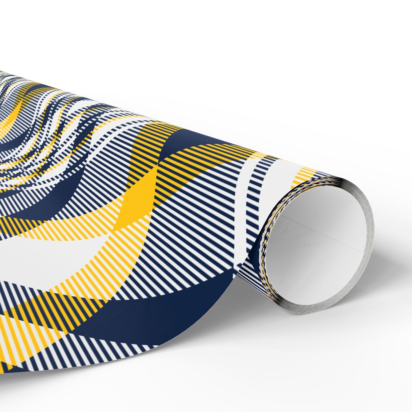 Gift Wrap | Yellow & Blue | Tartan