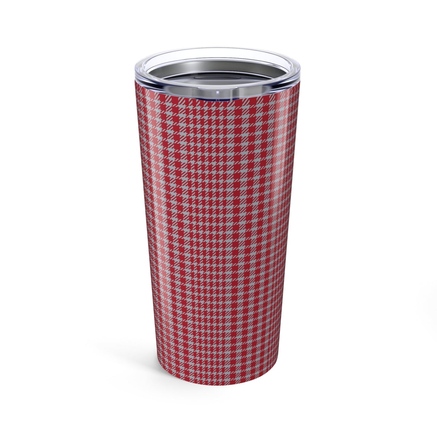 Tumbler | Red & Gray | Tweed