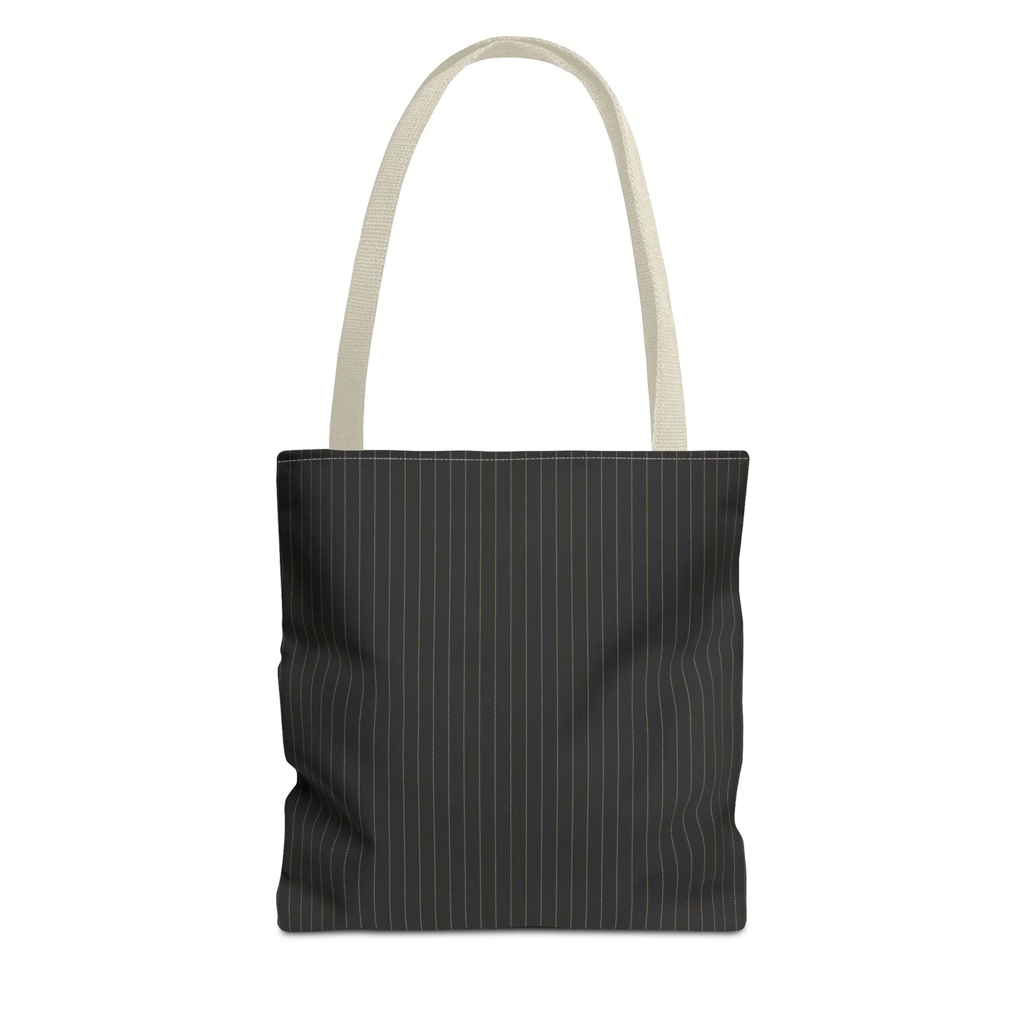 Tote Bags | Black & Gold | Pinstripe