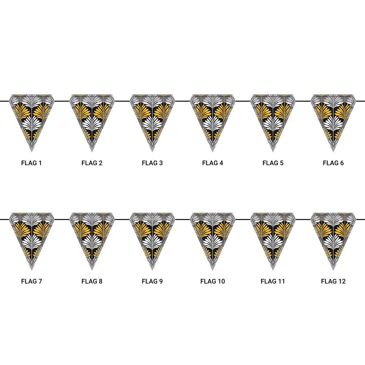 Flag Garland | Kennesaw, Georgia | Deco