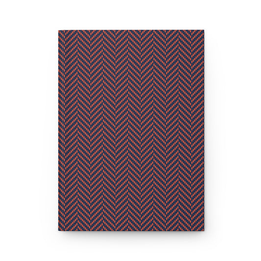 Hardcover Journal | Charlottesville, Virginia | Herringbone